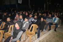 بالصور: خيمة الهدى الدعوية تستضيف الشيخ محمد عايش في شارع "خاباد" بيافا